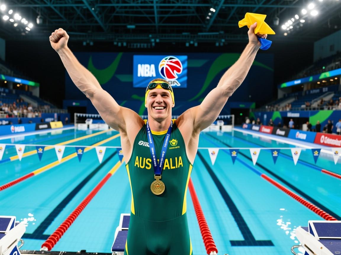 澳大利亚游泳名将刷新世界纪录