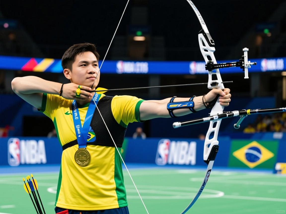 巴西射箭选手发挥出色，获得奖牌  第2张
