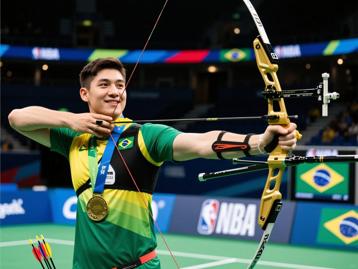 巴西射箭选手发挥出色，获得奖牌  第3张